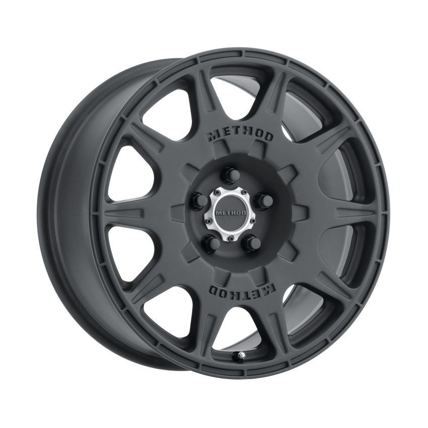 Method MR502 RALLY 17x8 +38mm Offset 5x100 67.1mm CB Matte Black Wheel