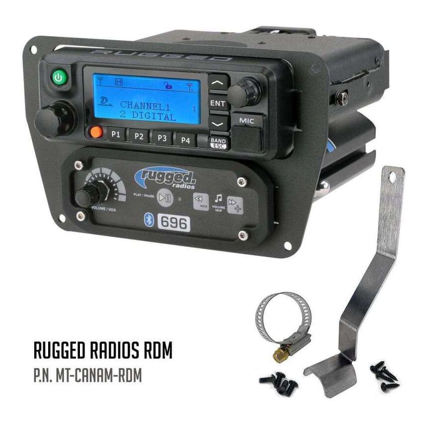 Rugged Radios MT-CANAM-RDM Can-Am Commander Intercom and Radio Mount Rugged RDM