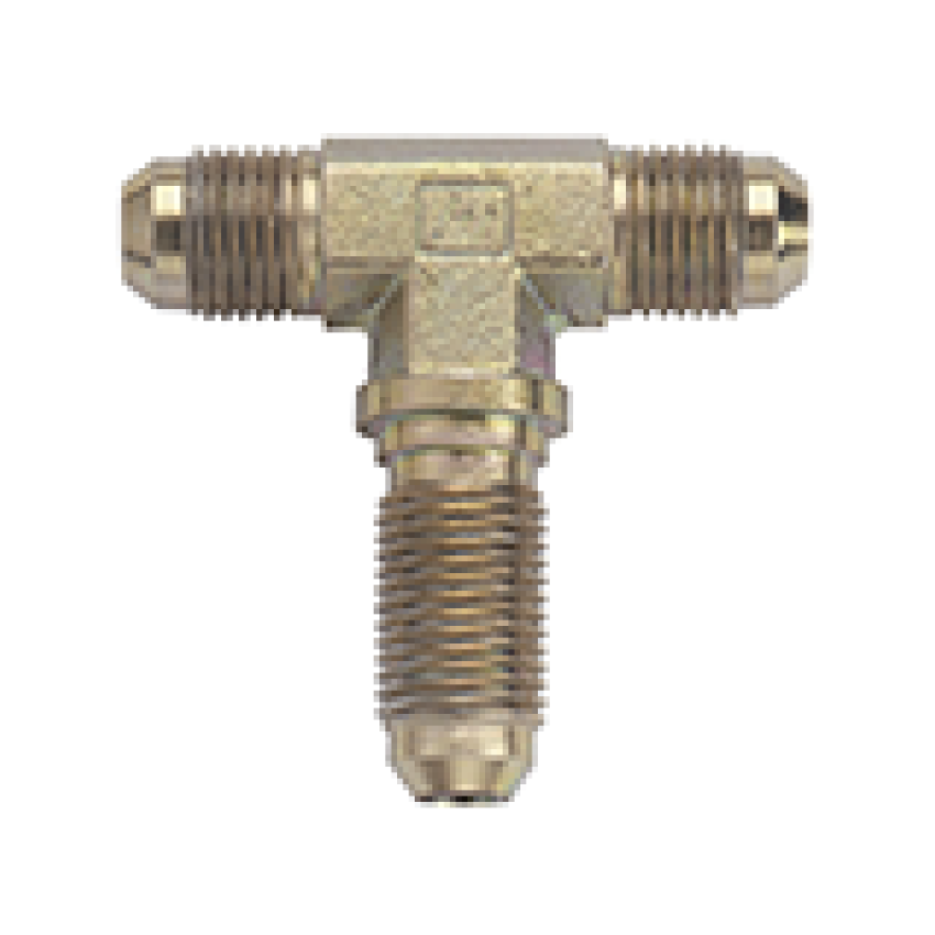 Fragola -4AN Bulkhead Tee - Steel