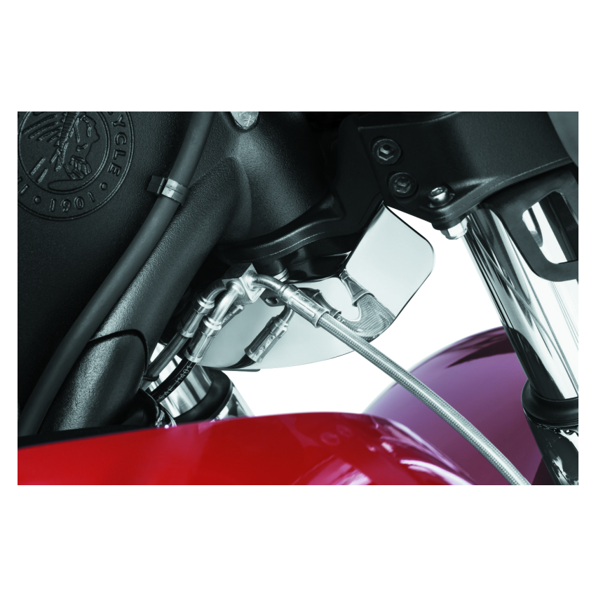 Kuryakyn 1946 Lower Triple Tree Wind Deflector Chrome