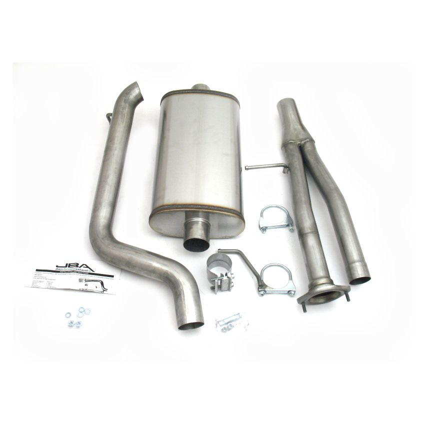 JBA 40-3023 03-06 Hummer H2 6.0L 409SS Single Rear Exit Cat-Back Exhaust