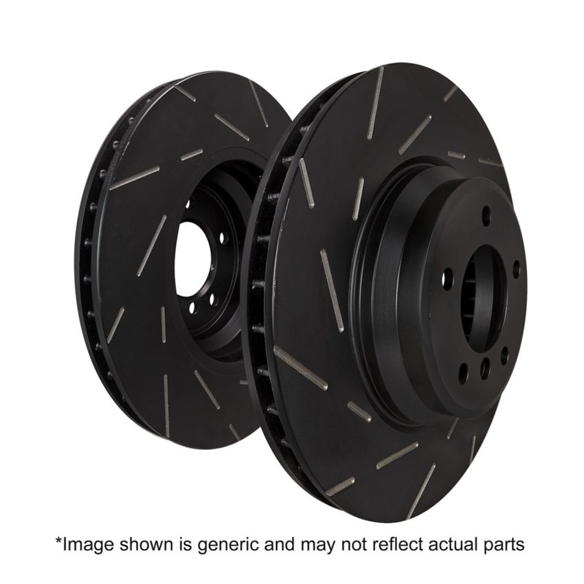 EBC USR7697 97-2000 Ford Econoline E250 4.2L (4 Wheel ABS) USR Slotted Front Rotors