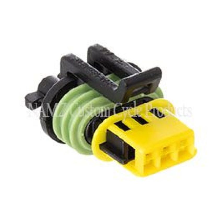 NAMZ ND-15336029-B 06-23 V-Twin Delphi OEM Speedometer Sensor/Siren Connector w/Terminals (HD 72064-06)