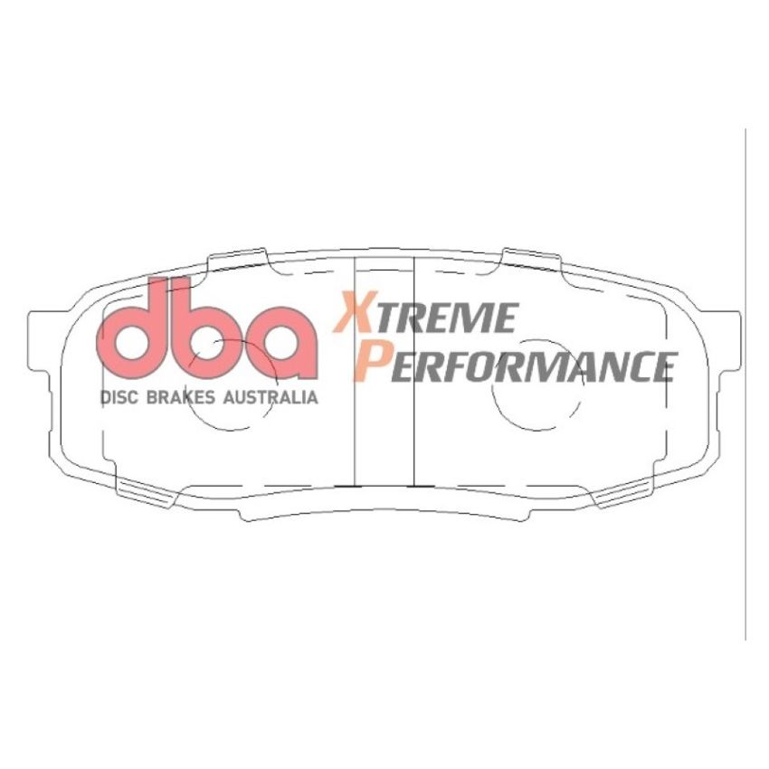 DBA 2015 Toyota Tundra XP650 Rear Brake Pads