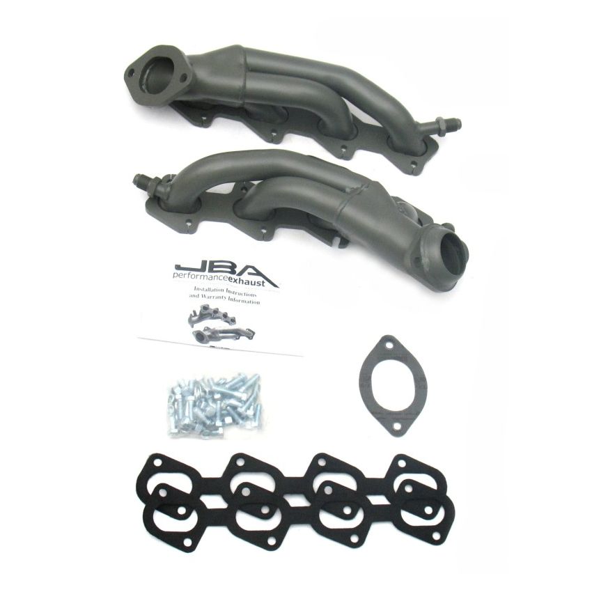 JBA 96-97 Ford Mustang 4.6L 4V 1-5/8in Primary Ti Ctd Cat4Ward Header