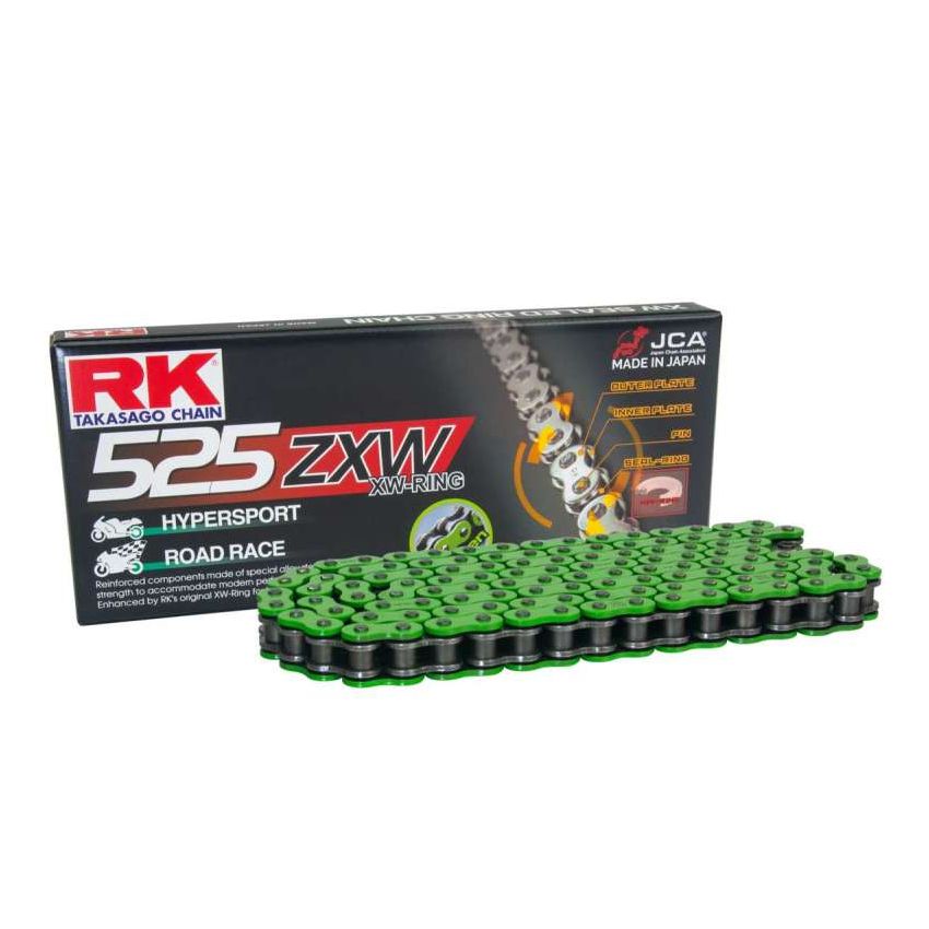 RK Chain MM525ZXW-100FT MM525ZXW-100FT XW-Ring - Green