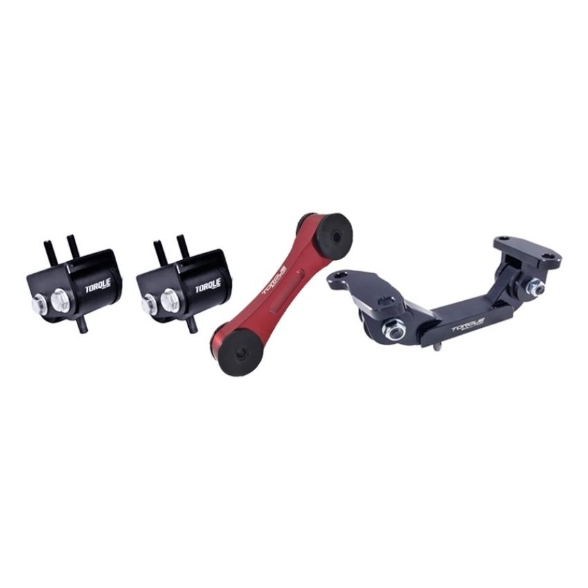 Torque Solution Engine / Transmission / Red Pitch Mount 02-14 Subaru WRX / 2004+ Subaru STI
