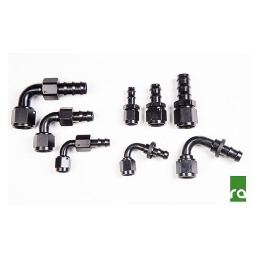 Radium Pushlok Hose End 10AN 60deg