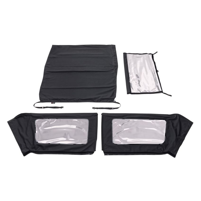 Rugged Ridge 13860.35 07-18 Jeep Wrangler JK (2-Door) Voyager Frameless Soft Top