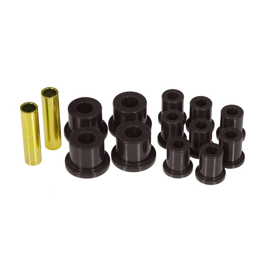Prothane 76-86 Jeep CJ5/CJ7 Rear Spring & Shackle Bushings - Black