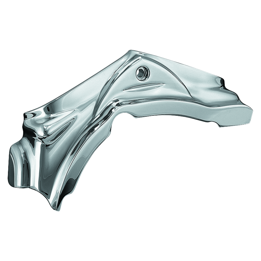 Kuryakyn 8393 Cylinder Base Cover 07-17 Softails Chrome