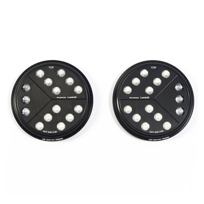 Putco 12016 97-06 Jeep Wrangler TJ - Luminix High Power LED HeadLights - 1 (Pair) - 12000LM