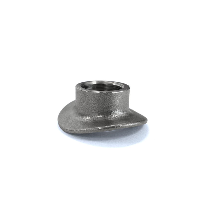 Stainless Bros 604-00100-4000 O2 Sensor Bung SS304 Saddle Type (Round) - Cast