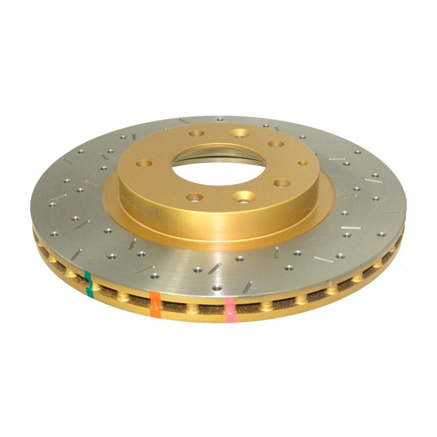 DBA 06+ MX-5 Miata Front Drilled & Slotted 4000 Series Rotor