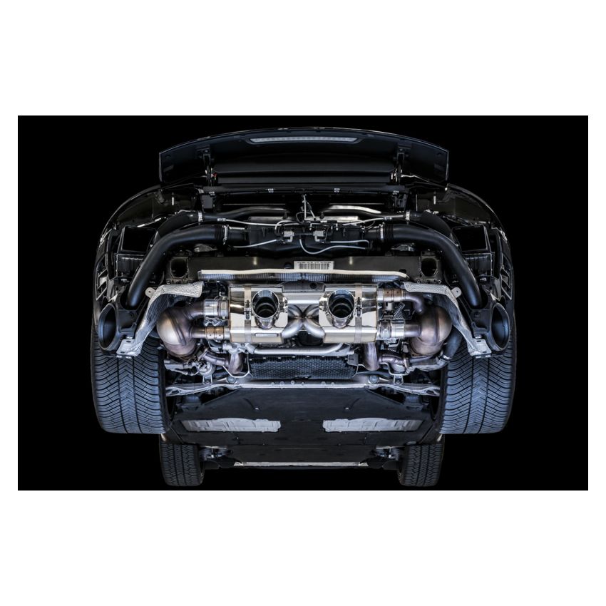 AWE Tuning 3025-32018 Porsche 911 (991.2) Carrera / S SwitchPath Exhaust for PSE Cars - Chrome Silver Tips