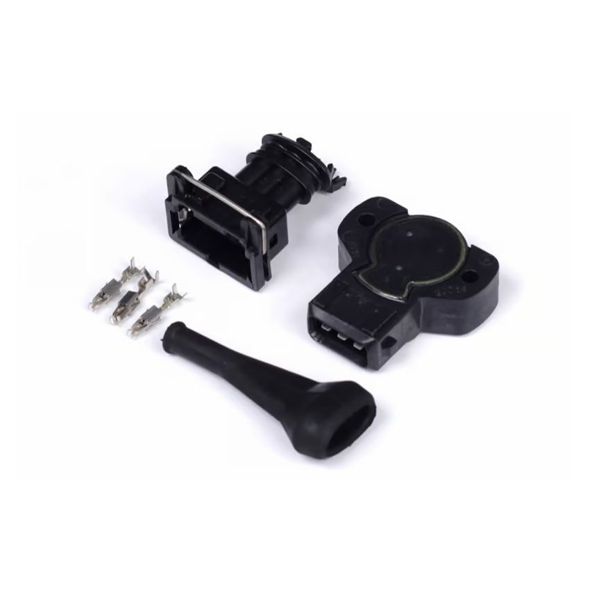 Haltech HT-010404 Throttle Position Sensor (Black/CCW Rotation/8mm D-Shaft)