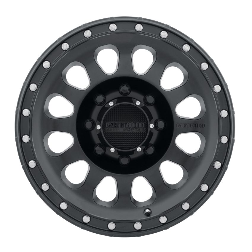 Method Wheels MR31579080512N Method MR315 17x9 -12mm Offset 8x6.5 130.81mm CB Matte Black Wheel