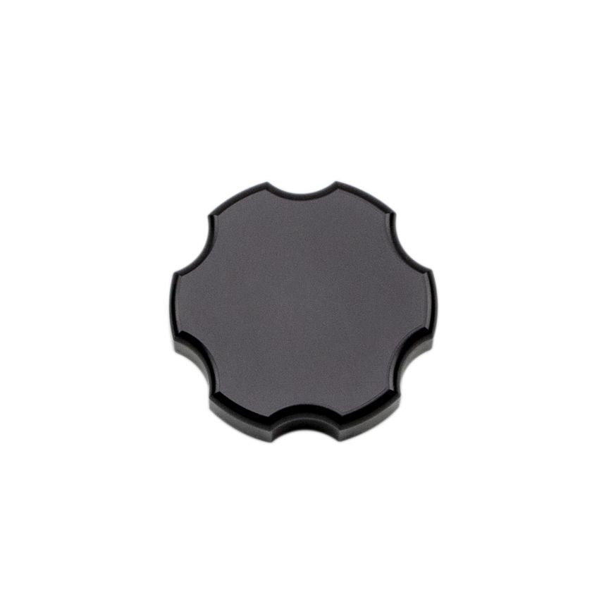 Wehrli WCF100258 98-23 Dodge Ram 5.9L/6.7L Cummins Billet Aluminum Brake Master Cylinder Cap - Black Anodized