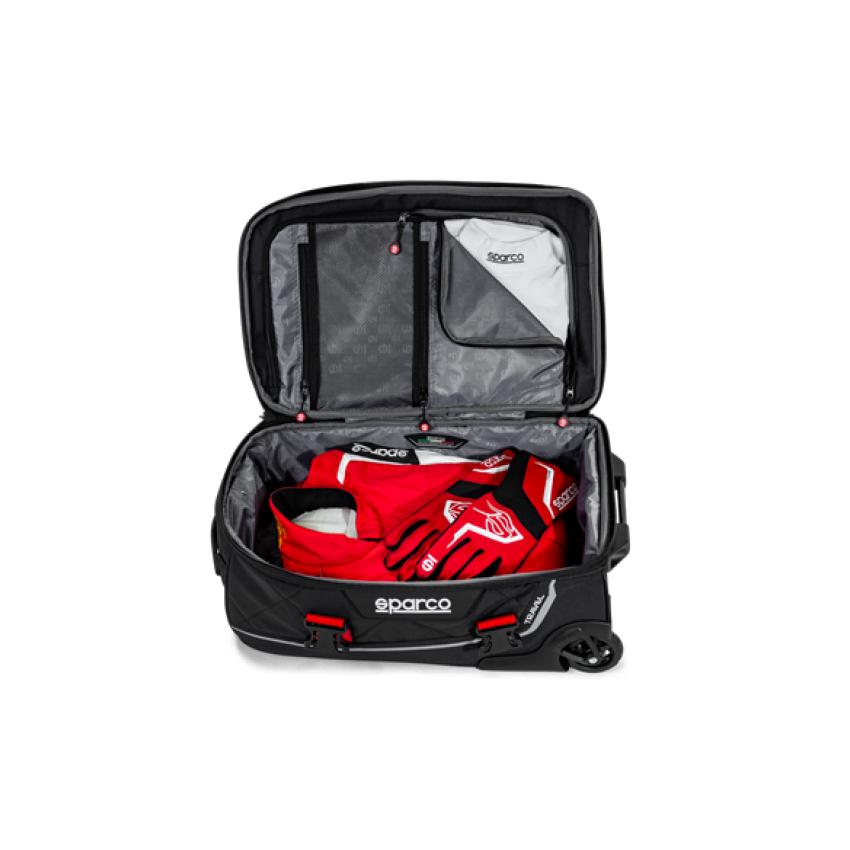 SPARCO SCO016438NRSI Bag Travel Black / Silver