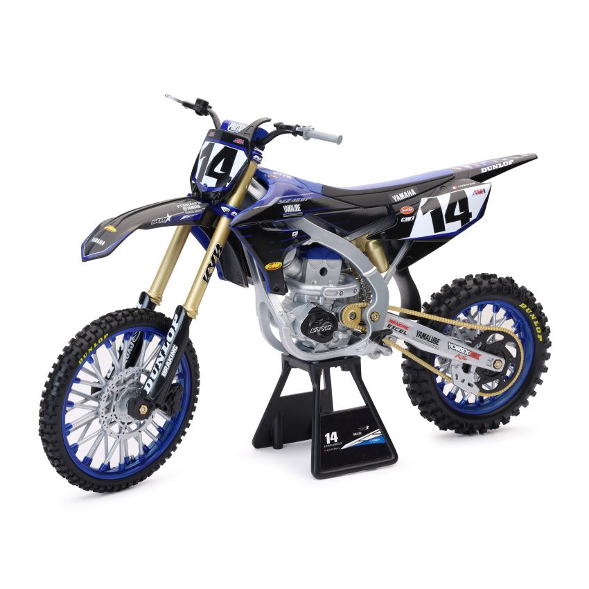 New Ray Toys 49723 Yamaha YZ450F Factory Team (Dylan Ferrandis #14)/ Scale - 1:6