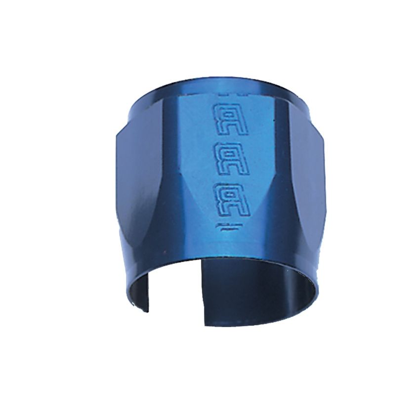 Russell Performance -8 AN Anodized Blue Tube Seal Hose End For 3/8in Fuel Hose