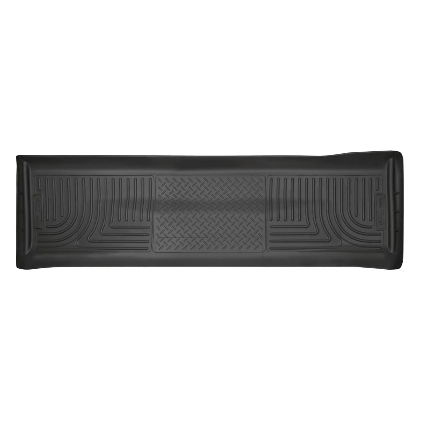 Husky Liners 11-15 Ford F250/F350/F450 Super Duty Crew Cab WeatherBeater Black 2nd Seat Floor Liners