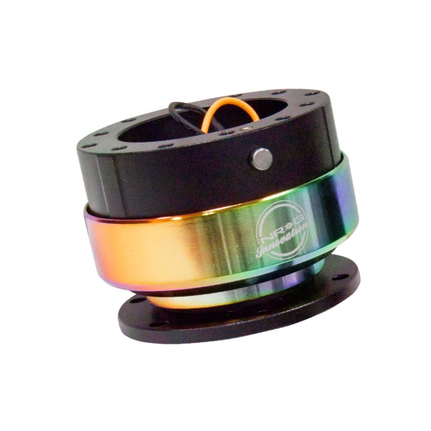 NRG Quick Release Gen 2.0 - Black Body / Neochrome Ring