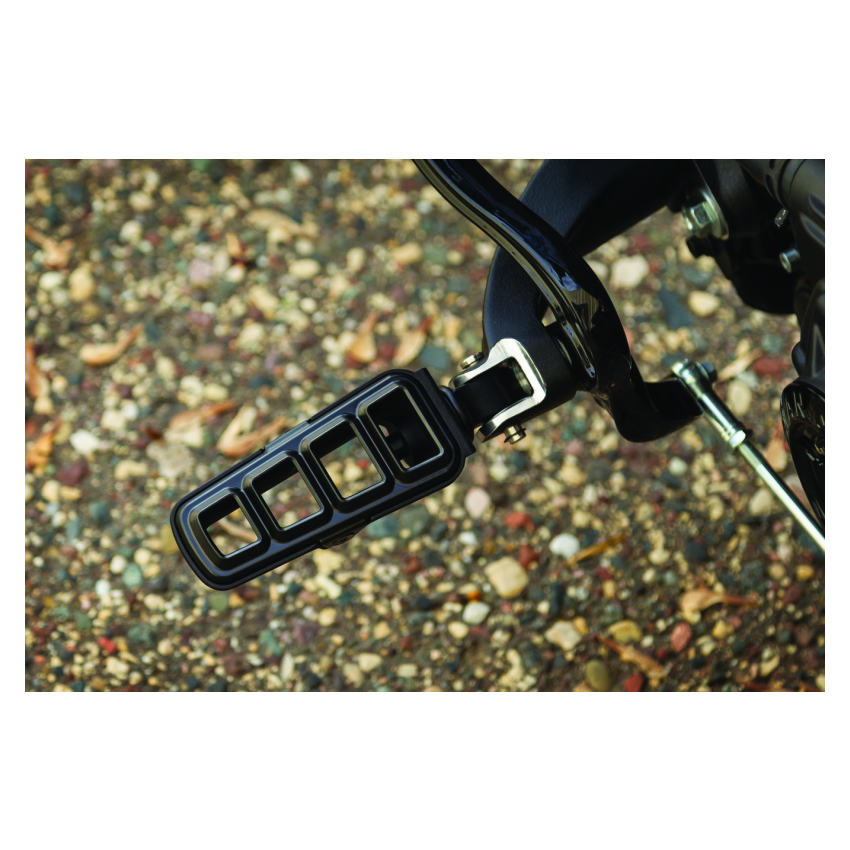 Kuryakyn 8893 Splined Front Peg Adapter 15-20 Scout Satin Black