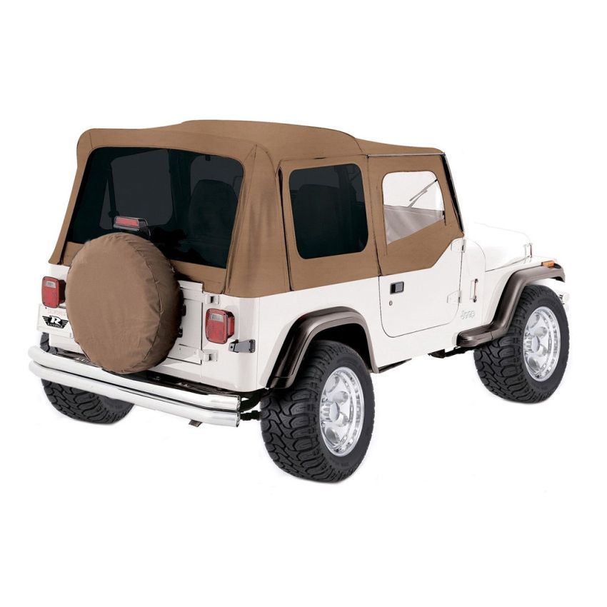 Rampage 1988-1995 Jeep Wrangler(YJ) OEM Replacement Top - Spice Denim