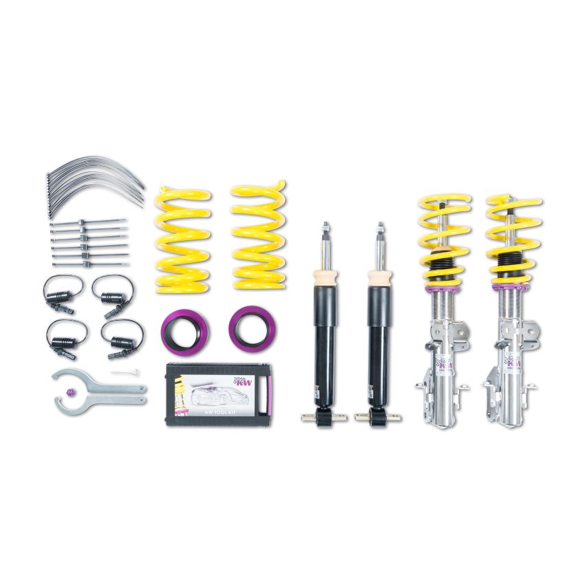 KW 10230081 Coilover Kit V1 2018+ Ford Mustang w/ Electronic Dampers w/ ESC Modules