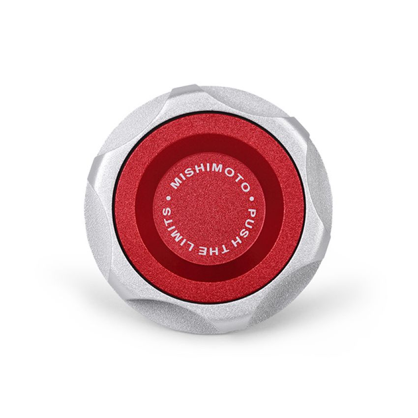 Mishimoto 2015+ Ford Mustang EcoBoost/2013+ Ford Focus ST Oil Filler Cap - Red
