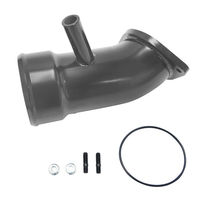 Wehrli 17-19 Chevrolet 6.6L L5P Duramax 3.5in Intake Horn w/PCV Port - Gloss White