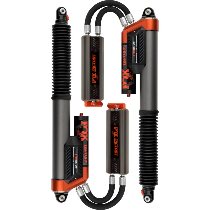 FOX 883-09-153 Ford Raptor 3.0 Factory Series 12.3in External QAB P/B External Cooler Shock Set