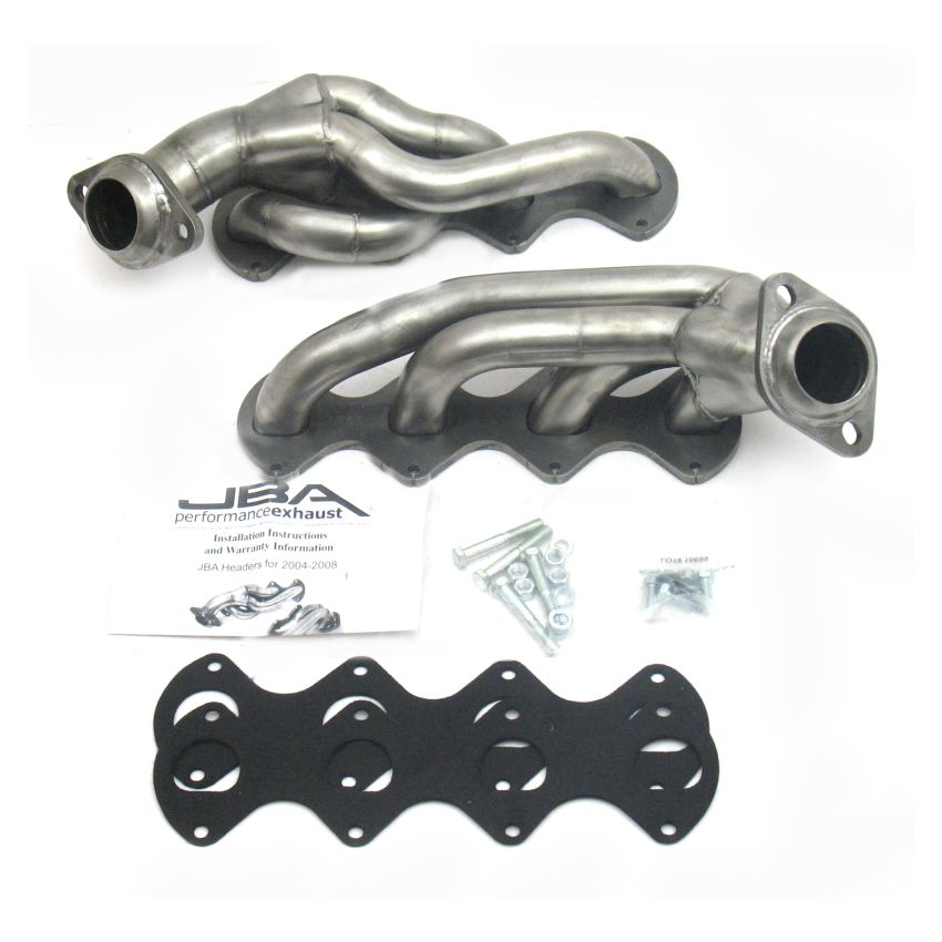 JBA 04-10 Ford F-Series 5.4L 3V 1-5/8in Primary Raw 409SS Cat4Ward Header