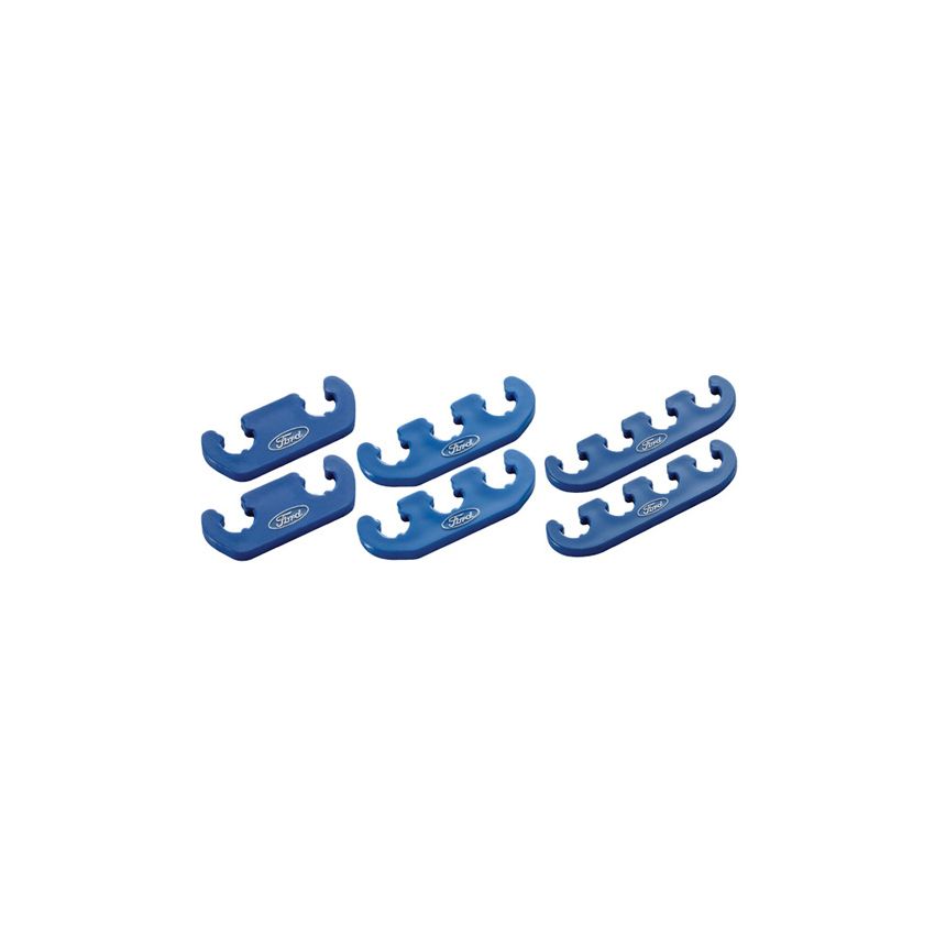 Ford Racing 302-637 Wire Dividers: Ford Logo: Blue 4 To 3 To 2 Wire