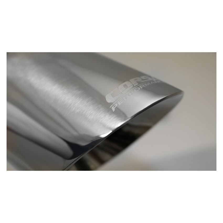 CORSA Performance TK002 Corsa Single Universal 2.5in Inlet / 3.5in Outlet Polished PVD Pro-Series Tip Kit