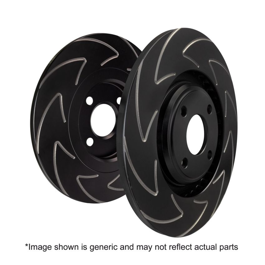 EBC Brakes BSD7523 BSD Series Sport Rotor w/Ultra Quiet V Slot Configuration