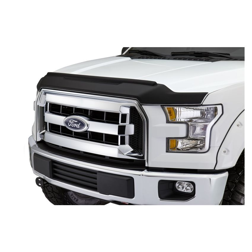 AVS 2019 Ford Ranger Aeroskin II Textured Low Profile Hood Shield - Black