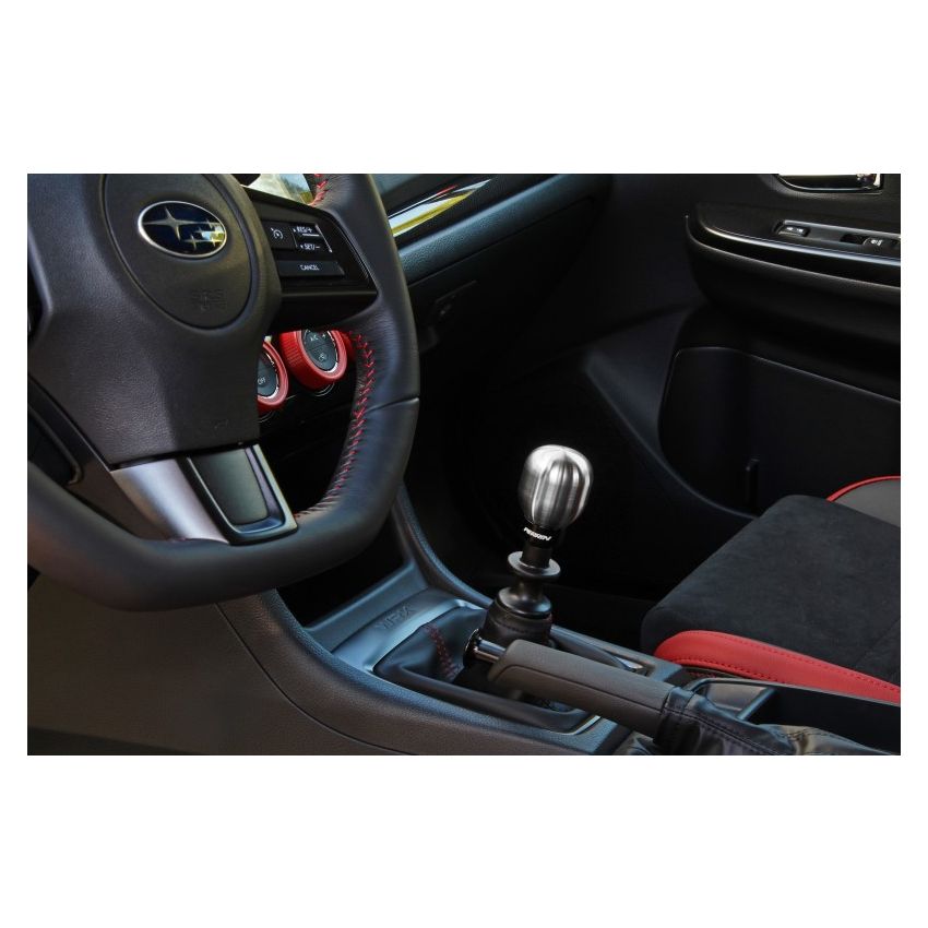 Perrin 15+ WRX w/ Rattle Fix Barrel 1.85in Brushed Stainless Steel Shift Knob