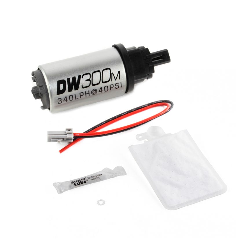 DeatschWerks 340 LPH Ford In-Tank Fuel Pump DW300M Series w/ 99-04 Mustang V6 / V8 Install Kit