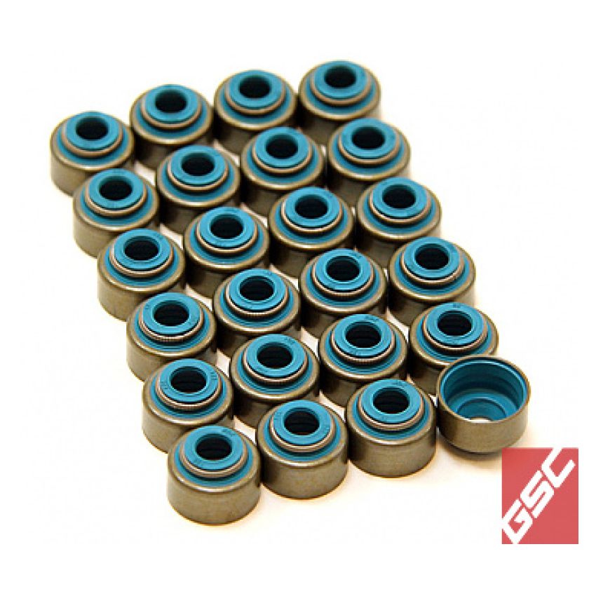 GSC P-D Toyota 2JZ Viton 6mm Valve Seal Kit Set of 12