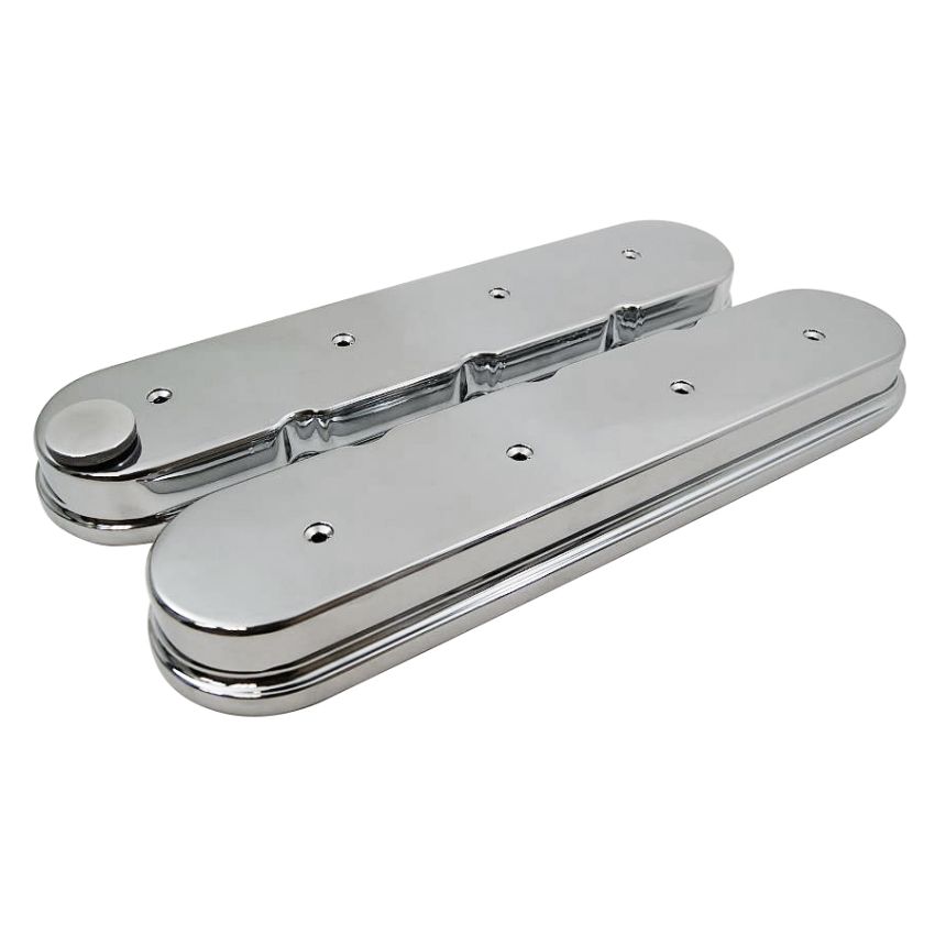 RACING POWER CO-PACKAGED RPCR6369 GM LS Cast Aluminum Valve Covers