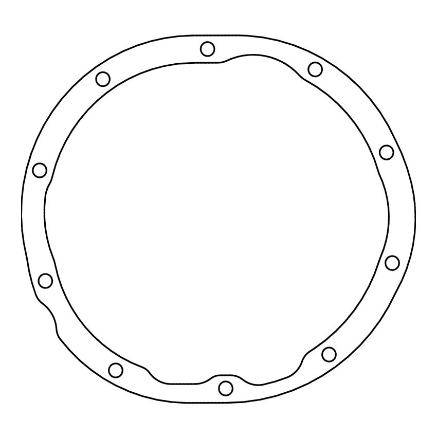 Cometic Gasket C15605-032 Cometic Ford 9in .032in AFM Differential Cover Gasket - 10 Bolt - Extra Ring Gear Clearance