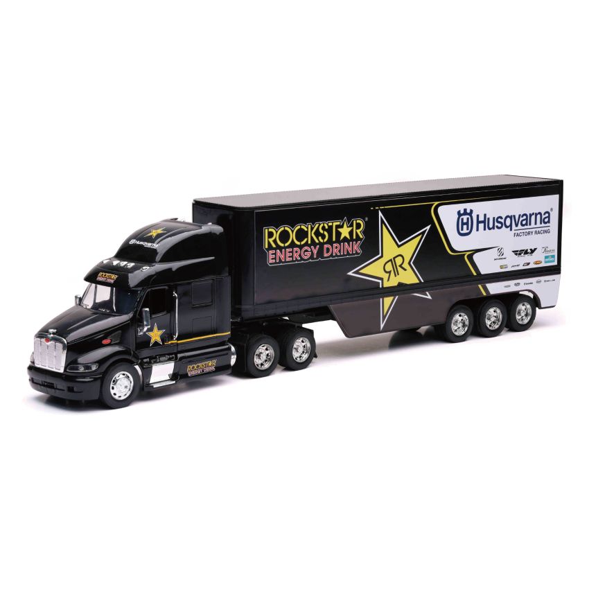 New Ray Toys 10963 Husqvarna Rockstar Factory Race Team Truck/ Scale - 1:32