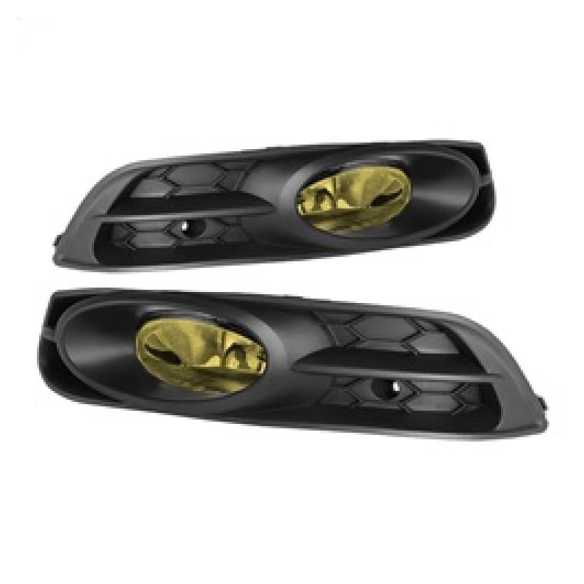 Spyder Honda Civic 2012-2013 2Dr/Coupe OEM Fog Light W/Switch Yellow FL-HC2012-2D-Y