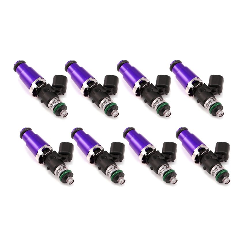 Injector Dynamics 2600-XDS Injectors - 60mm Length - 14mm Top - 14mm Lower O-Ring (Set of 8)