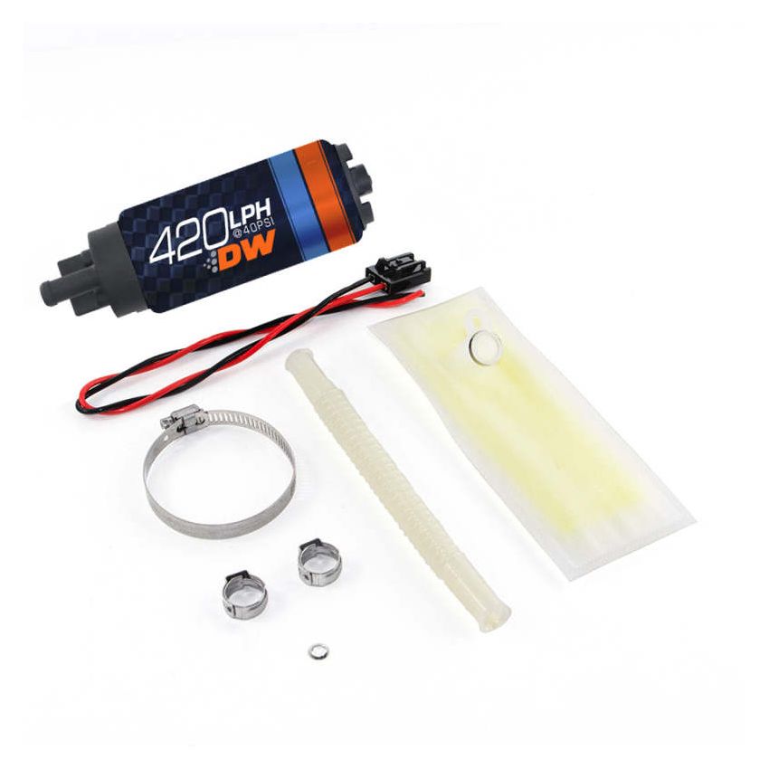 DeatschWerks 9-421-1031 DW420 Series 420lph In-Tank Fuel Pump w/ Install Kit For BMW E36 / E46