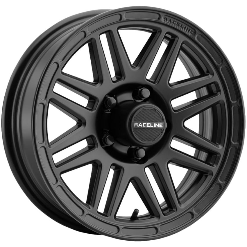 Raceline 944B Outlander 14x6in / 5x114.3 BP / 0mm Offset / 3.19mm Bore - Satin Black Wheel