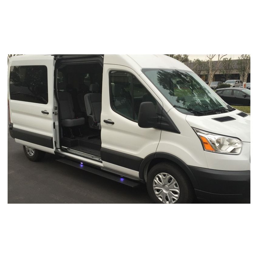 AMP Research 76159-01A 2014-2017 Ford Transit PowerStep Plug N Play - Black