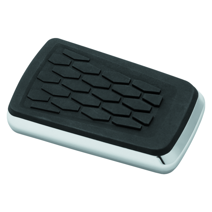 Kuryakyn 5914 Hex Brake Pedal Pad Chrome